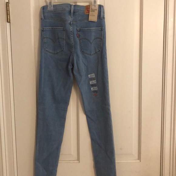 720 high rise super skinny jeans - Picture 5 of 7